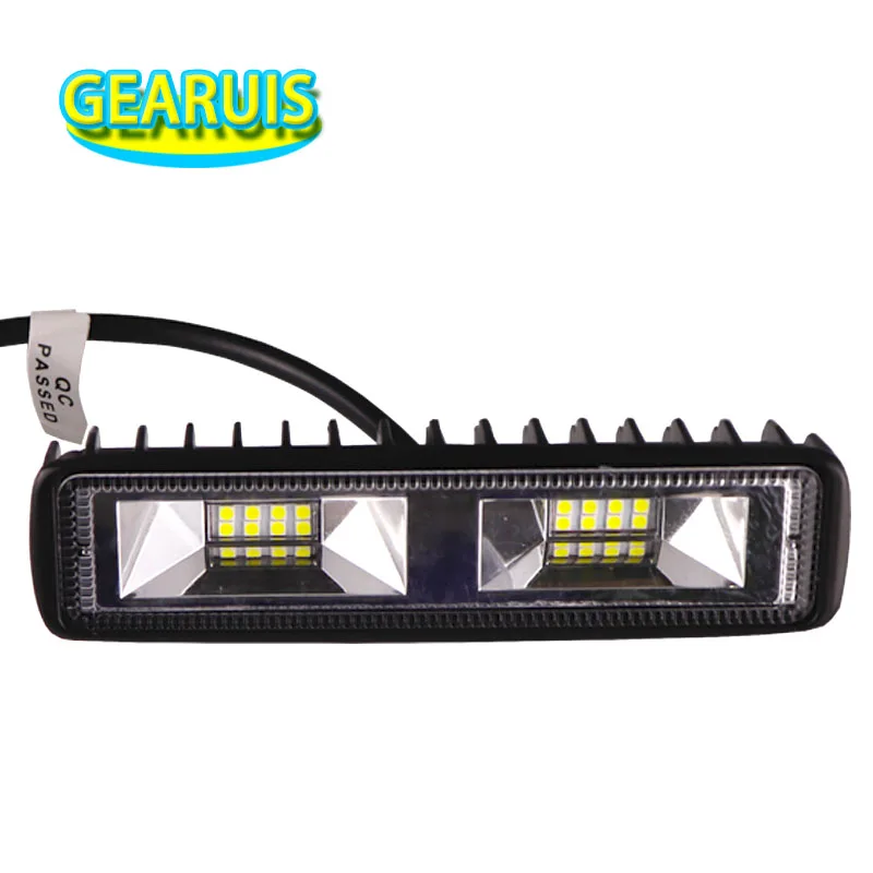 18 W Trabalho светильник бар com 3030 фишки для потока Ponto Do Feixe 1.4A рабочих DRL лампада luz para