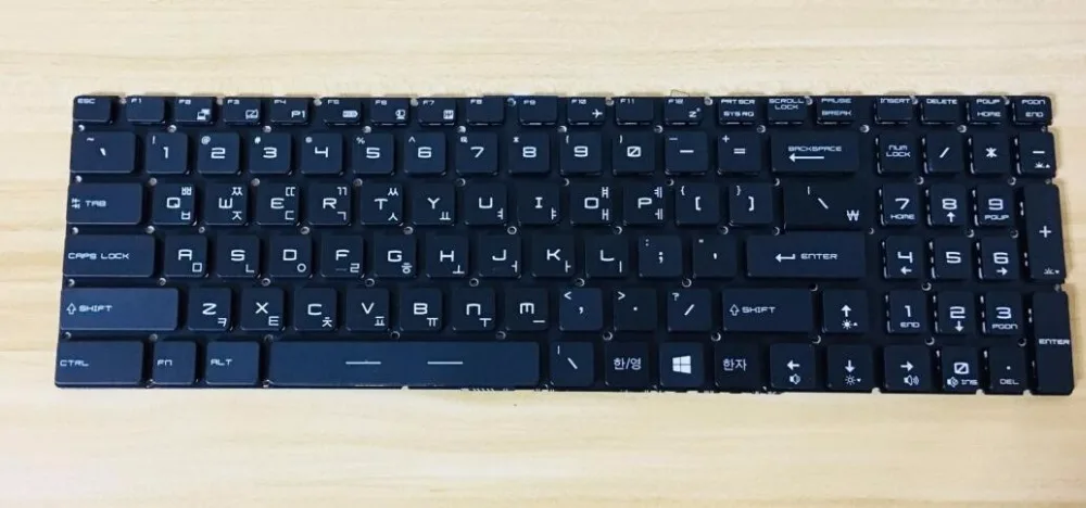 Новая клавиатура для MSI PE60 PE70 PX60 GE72 WS72 WT72 GT72S GS72 GT63 GT76