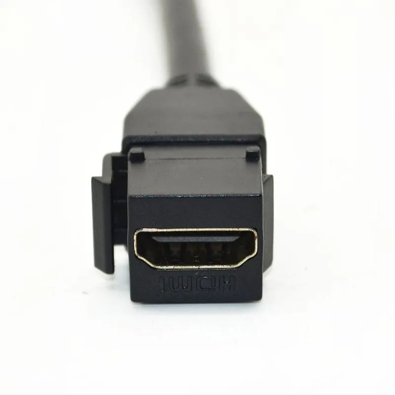 Новый стиль 10 см keystone HDMI 1.4 конвертер Кабели Кабо Kabel jack Переходник F/F адаптер для