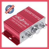 new 12v mini car amplifier motorcycle home boat auto stereo audio amplifier 2 channel digital hi fi amp support cd dvd mp3 input