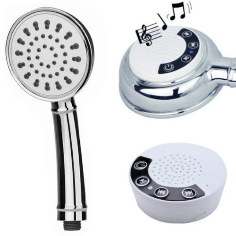 Умный душ ручной динамик Showerhead беспроводной Bluetooth динамик и микрофон высокого давления ducha dfrkjhre chuveiro дизайн