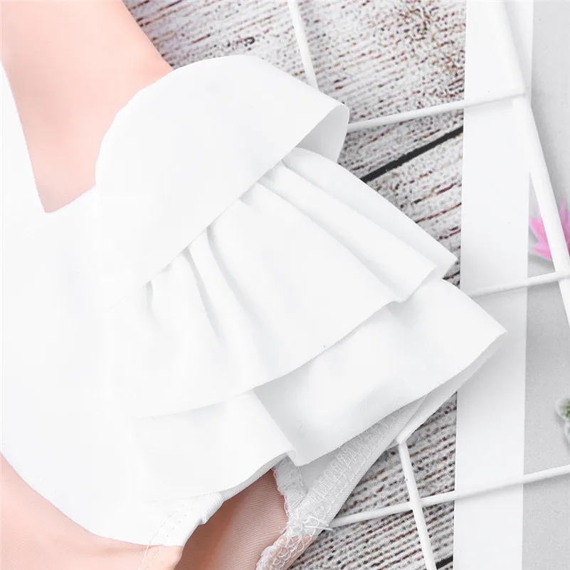 2021 летняя одежда для малышей платье девочек с оборками лебединые Купальники