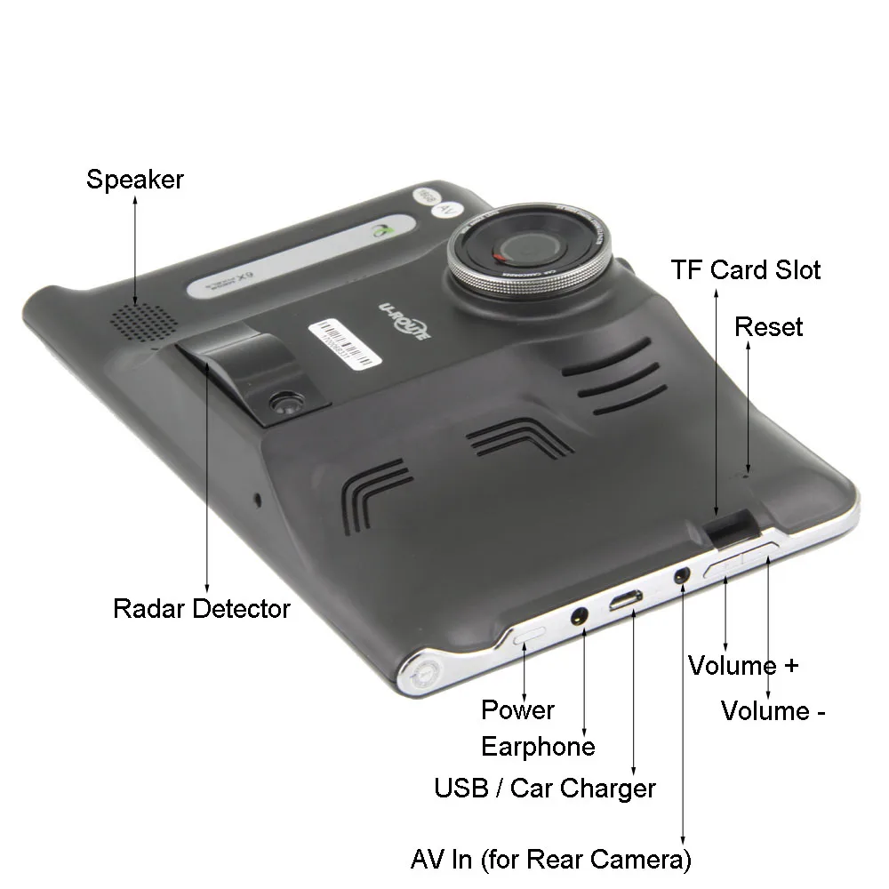 Wi-Fi Android 4 автомобиля Видеорегистраторы для автомобилей Камера gps навигации