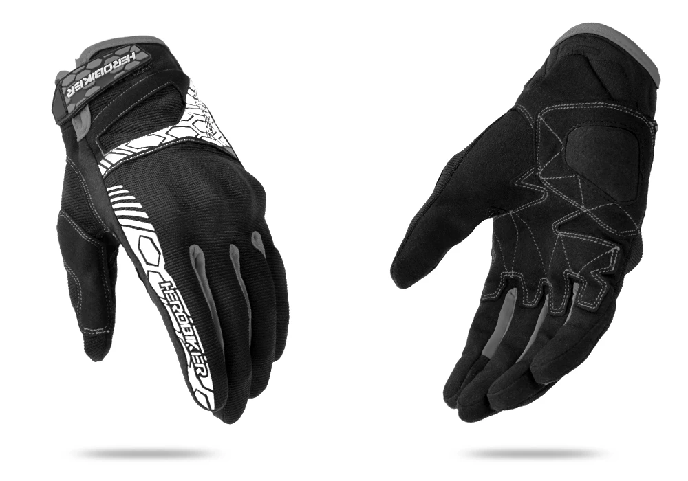 HEROBIKER мотоциклетные перчатки с сенсорным экраном мото перчатки мужские перчатки для мотокросса дышащие гоночные Мотоциклетные Перчатки Guantes