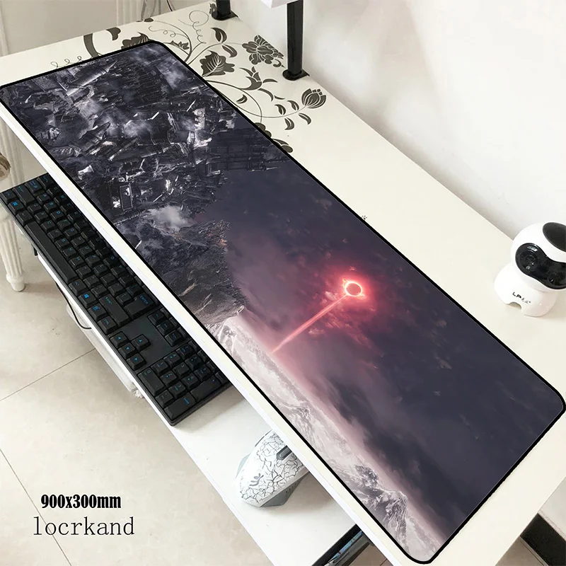 Dark souls mats 900x300x3 мм крутая новая игровая коврик для мыши большая клавиатура Коврик