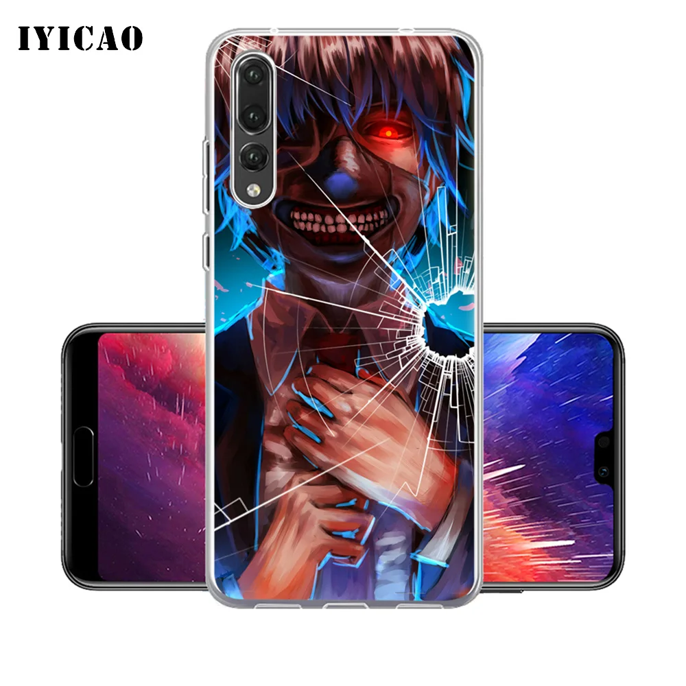 IYICAO Uta Tokyo Ghoul мультяшный Мягкий силиконовый чехол для телефона Huawei P30 P20 Pro P10 P9 P8 Lite