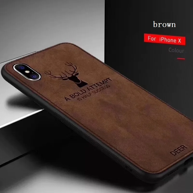 Rounzach новая ткань ультра-тонкий холст кремний чехол для iPhone X 6 6s 7 8 плюс Чехол XS Max XR
