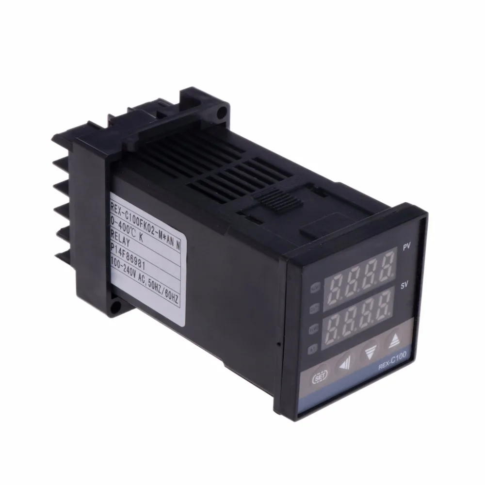 PID цифровые Температура контроллер REX C100(M) 0 до 400 по Цельсию K Тип реле Выход Тесты