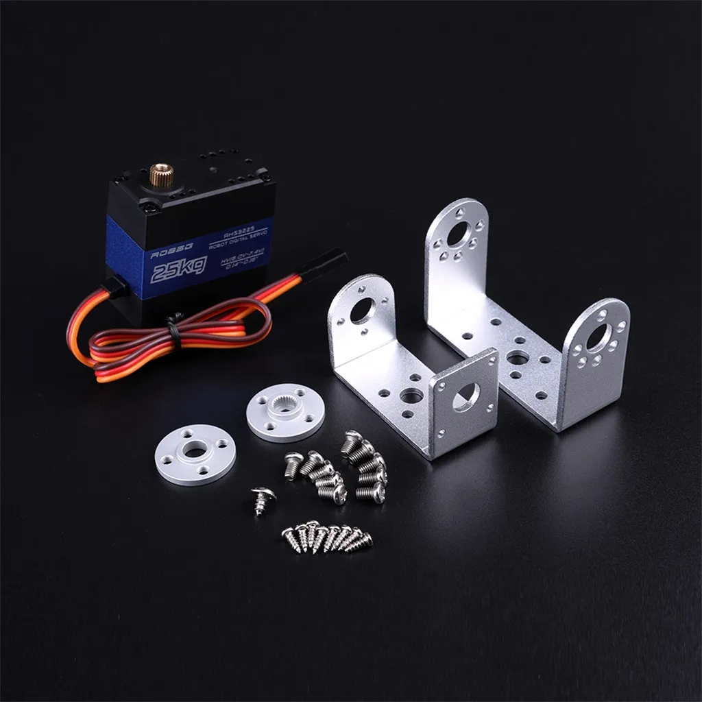 RHS3225 270 градусов цифровой RC сервопривод 25 кг Крутящий момент металла