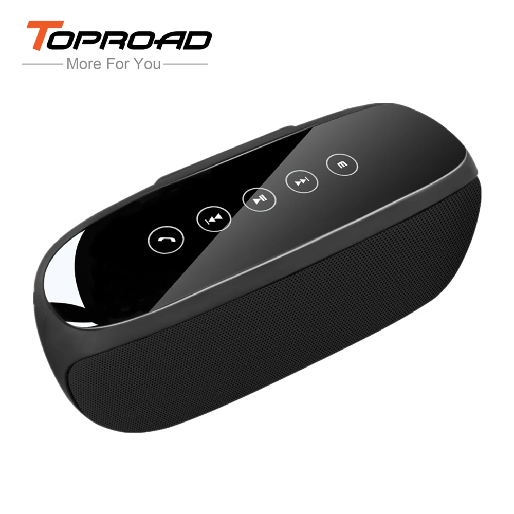 Toproad стерео Беспроводной Bluetooth Динамик touch Управление 3D объемного звучания