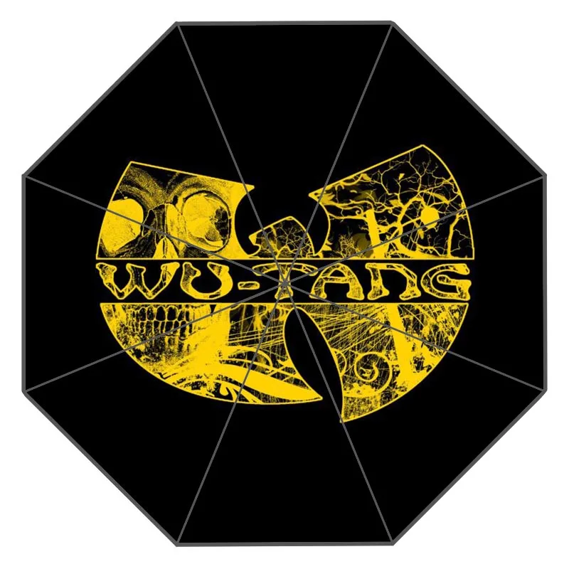 Индивидуальный зонтик Wu tang, Женский тройной складной индивидуальный зонтик, женские инструменты для дождя, уникальный зонтик - Цвет: 10