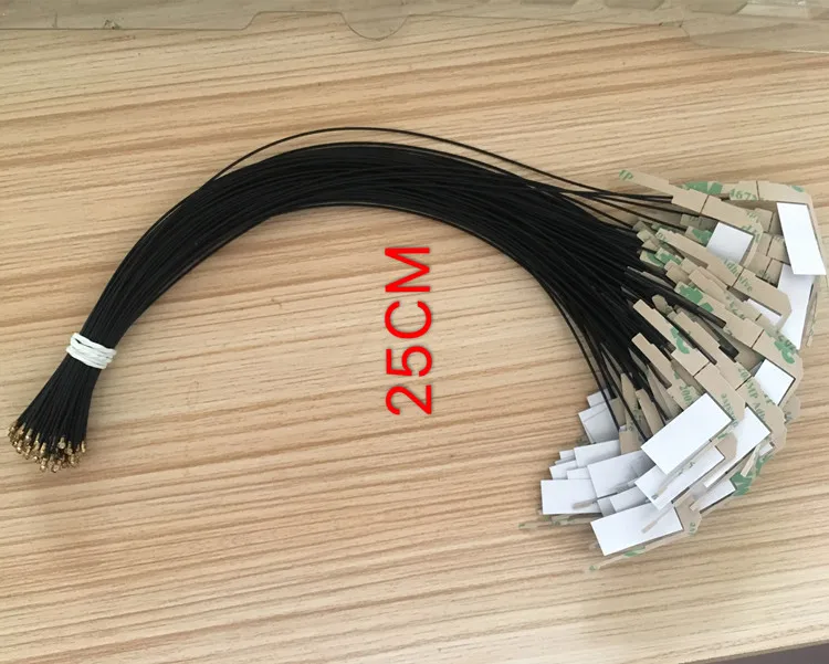 2 шт. IPEX MHF4 2. 4G 5G Wi-Fi антенны для Intel 8260 7265 3165 AC N5321 DW5811E GOBI5000 NGFF/M.2 карты 25 см EM7455
