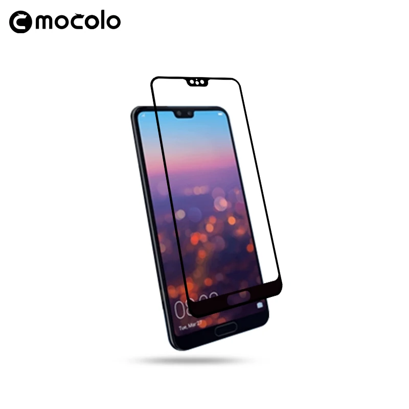 Защита экрана для Huawei P20 Mocolo полное покрытие 3D 9H Lite Nova 3e Закаленное стекло пленка