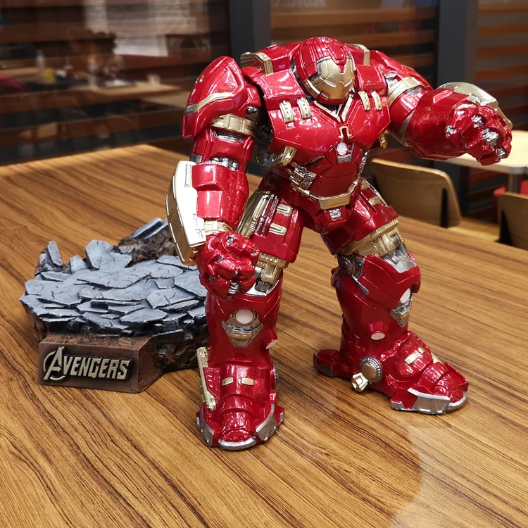 Картина из смолы Staue 34 см фигурка ограниченное количество Халк Железный человек