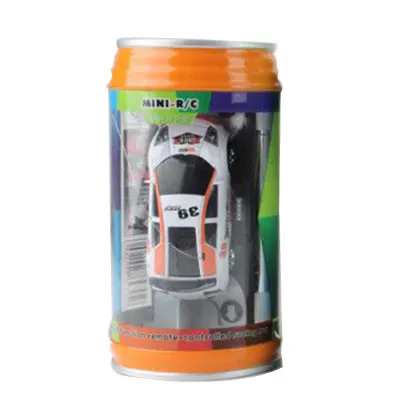 white orange 8 цветов Мини RC автомобиль радио дистанционное управление микро гоночный автомобиль игрушка для детей - Цвет: white orange