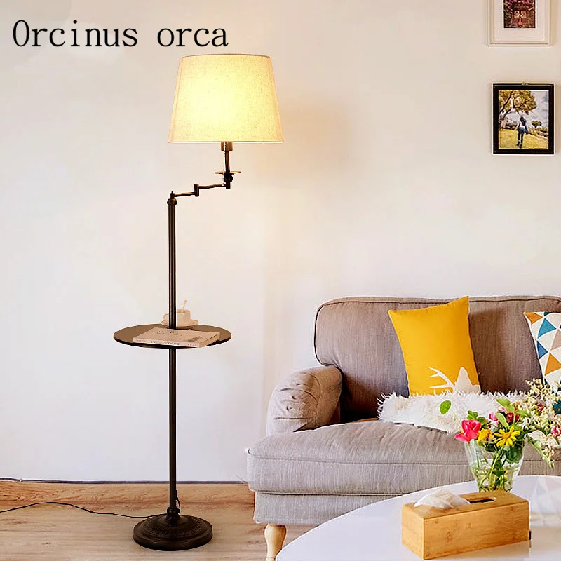 Торшер простой гостиной полка Лампа скандинавский кабинет спальня креативная