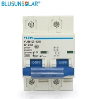 (20 pieces/lot) 2P 125A DC440V SOLARB Solar Energy Photovoltaic PV Mini DC Circuit Breaker Used For Solar Power System