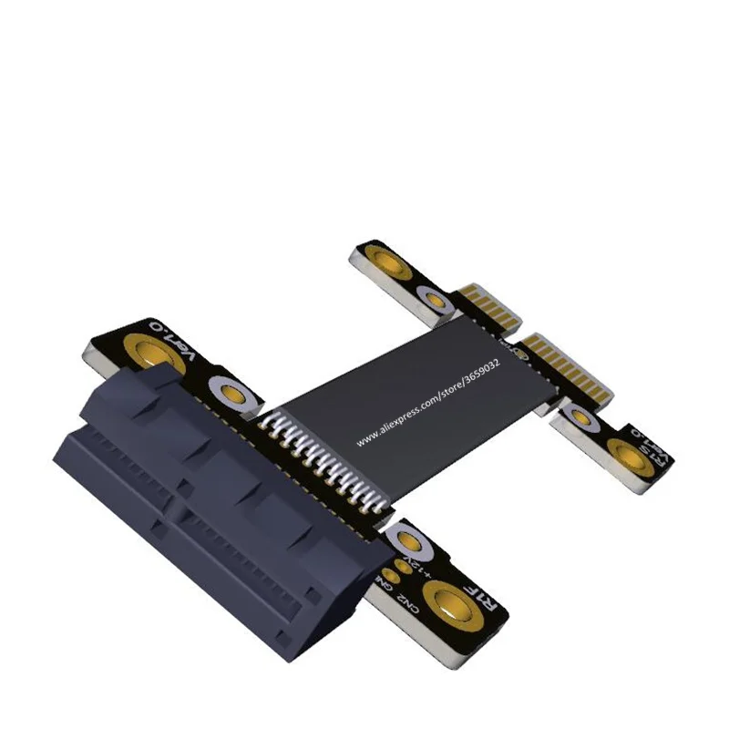 Карточка майнинга карта Райзера PCIe (PCI Express) расширитель 1x на адаптер графического