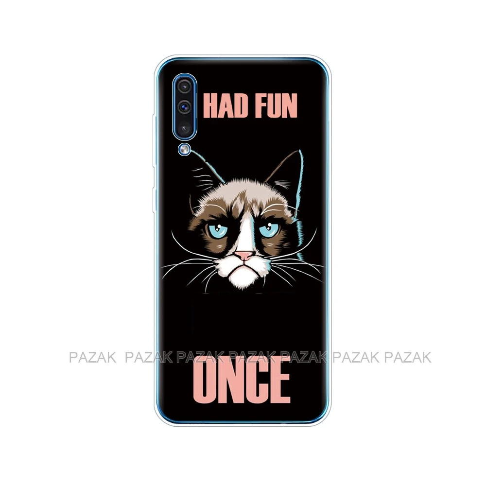52279 Чехол для samsung Galaxy A50, силиконовый чехол на заднюю панель для samsung A50, A505, A505F, SM-A505F, мягкий чехол, противоударный чехол - Цвет: 52279