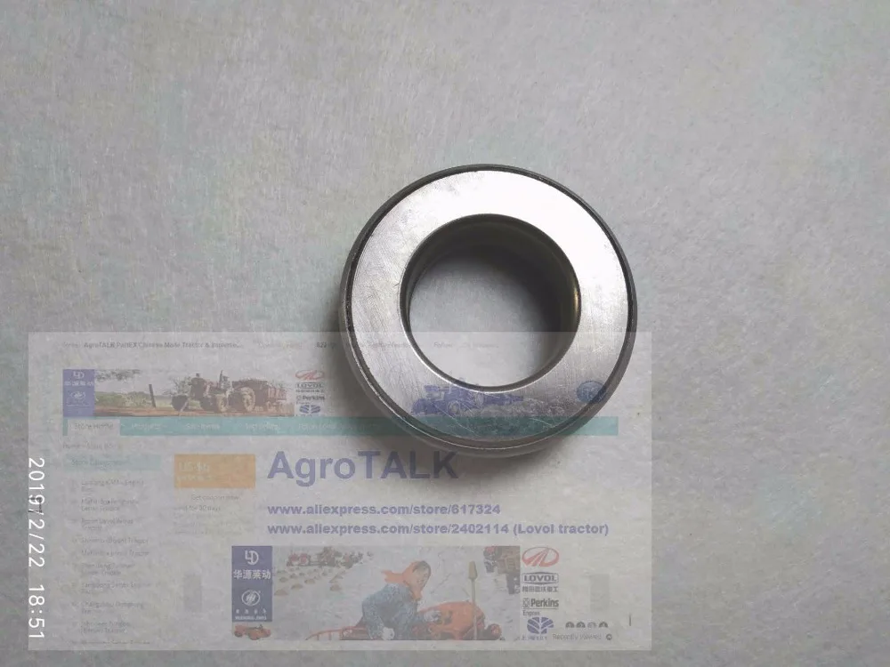 release bearing (through-out bearing) for Taishan TS254/304 tractor with FD engine part number: 688908 | Инструменты