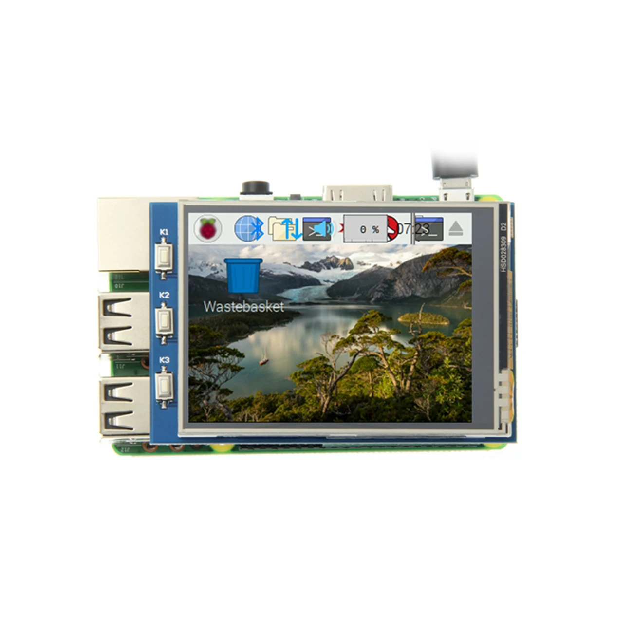 2,8 дюймов MHS Raspberry Pi цветной TFT ЖК-дисплей модуль высокоскоростной SPI поддержка 3B