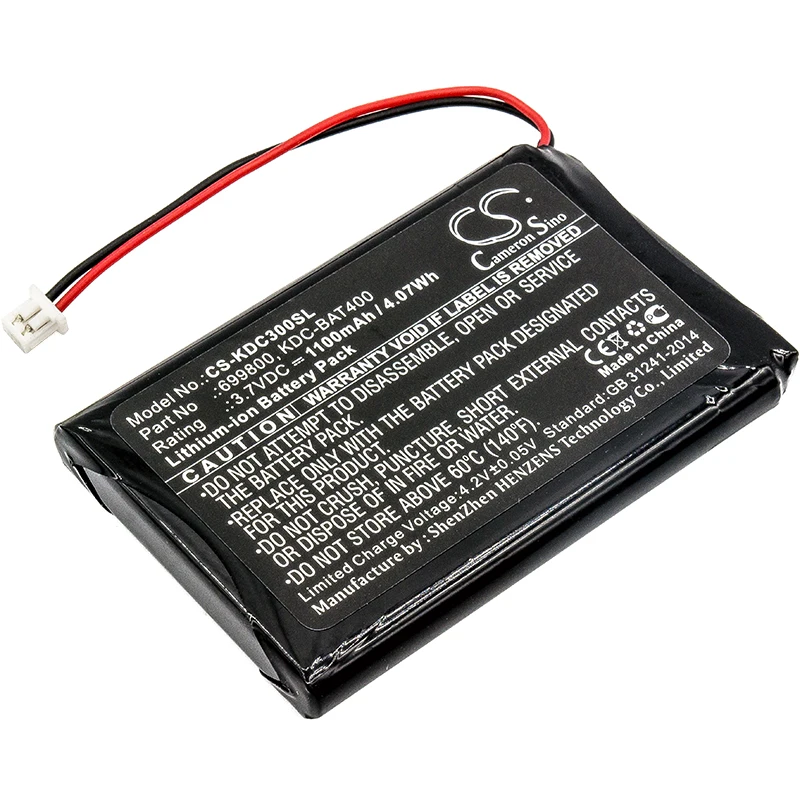 Cameron sino Аккумулятор для KOAMTAC 699800 KDC BAT400 KDCSPB1200 штрих код аккумулятор сканера li ion 1100