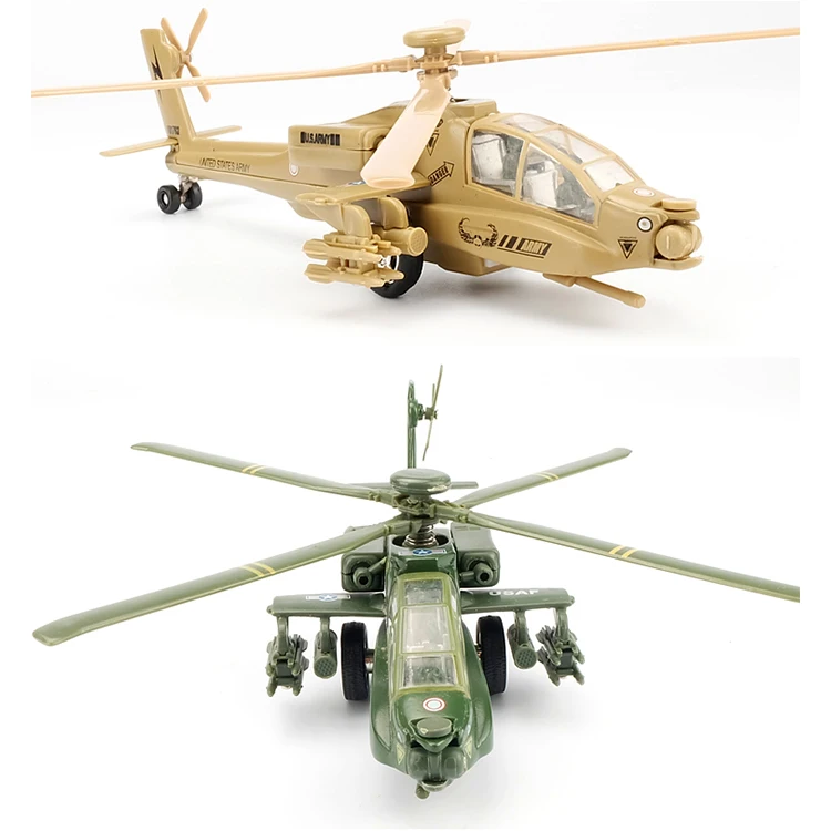 Игрушка Longbow Apache военный вертолет Боинг сплав боец с полной функцией спины дети хобби модельные игрушки, коллекционные подарки