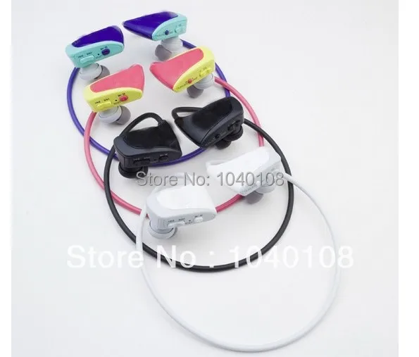 Качественный спортивный W262 Neckband только MP3 музыкальный плеер с TF слотом для