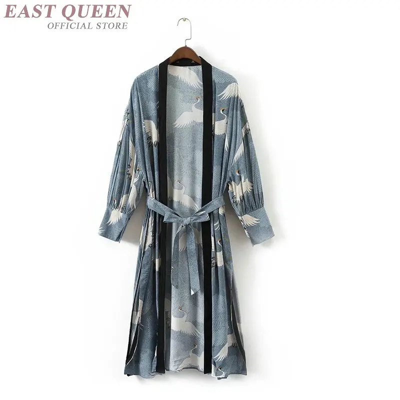 Традиционное японское кимоно kimonos femme cardigankimono для женщин Лето повседневное свободное модное кимоно кардиган AA3843 Y A