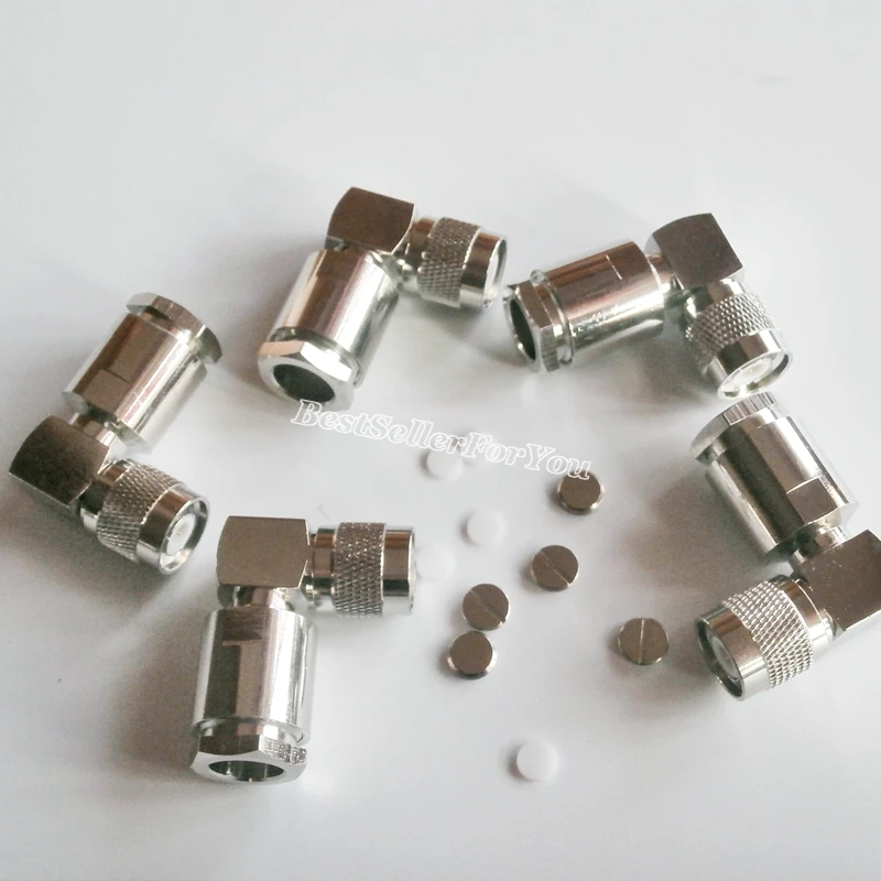 Коаксиальный Штекерный зажим TNC RG8 LMR400 RG213 RG165 прямоугольный разъем 1 шт. |