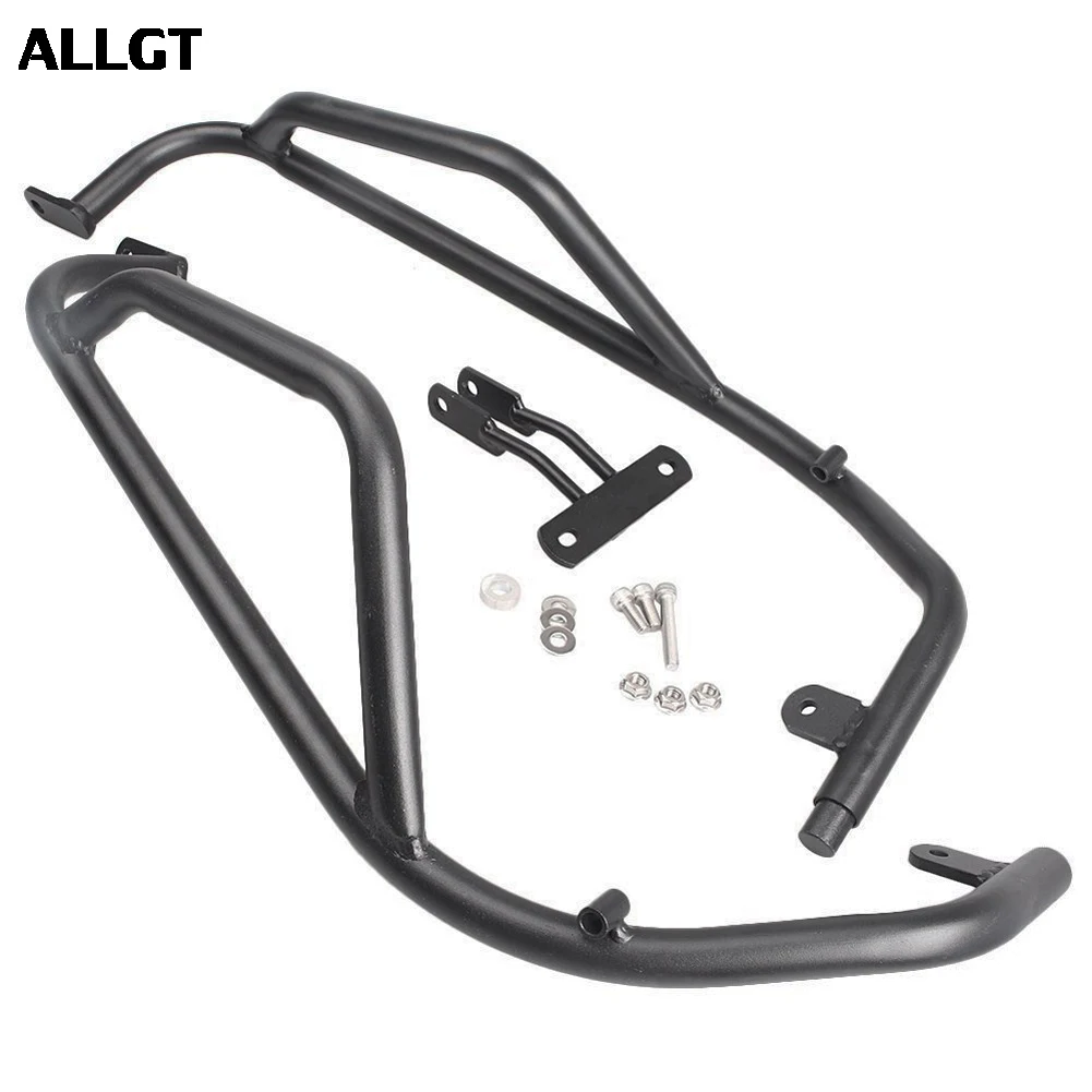ALLGT аварии мотоцикла защита баров защита двигателя fit Honda NC700X/NC750X 2012 2013 - Цвет: Black