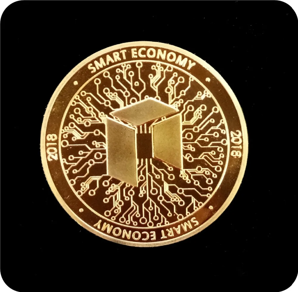 Невалютная Виртуальная металлическая памятная монета виртуальные памятные