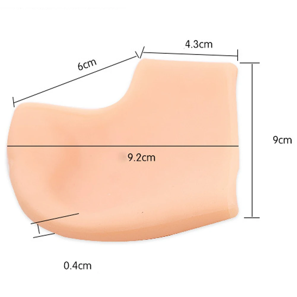 

1 pair Heal silica gel heel socks Foot Heel & Ankle Skin Care anti-cracking Moisturizing Insole cover