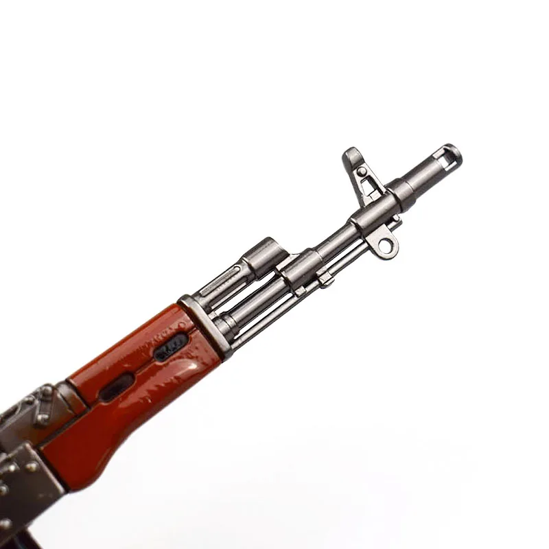 Мода игры PUBG Playerunknown's боя Костюмы для косплея реквизит Сплава 17 см AKM