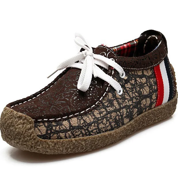 0178 Women's Slip On Sneakers Loafers Casual Geniune Leather Cowhide Low Top Flats Shoes | Обувь