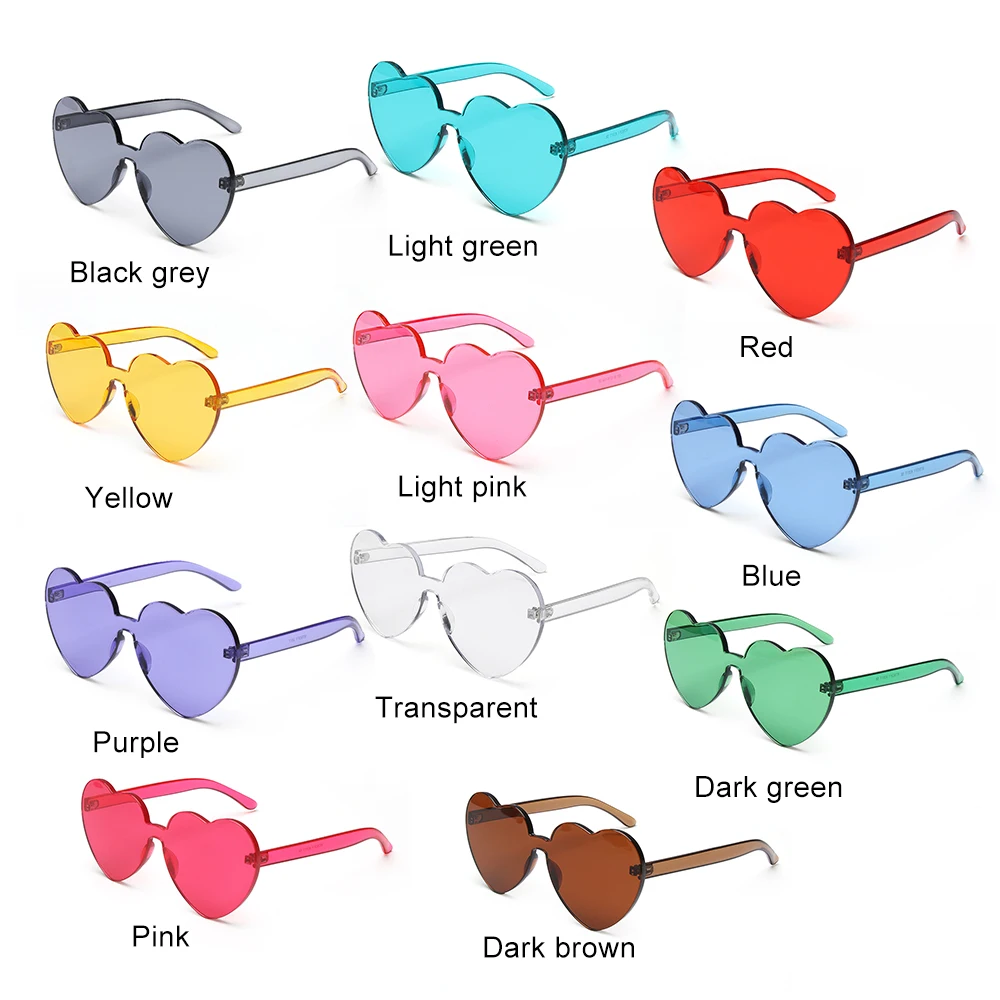 1 Pcs Trendy Heart Sunglasses Women Cat Eye Sun Glasses Retro Love Shaped Ladies Shopping Sunglass UV400 | Автомобили и мотоциклы