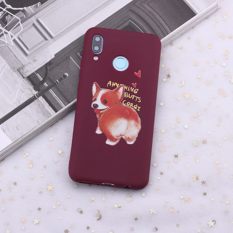 Для Xiaomi Mi Redmi Note 5 6 7 8 9 lite Pro Plus корги Хаски Мопс конфеты силиконовый чехол для телефона Капа Fundas Coque