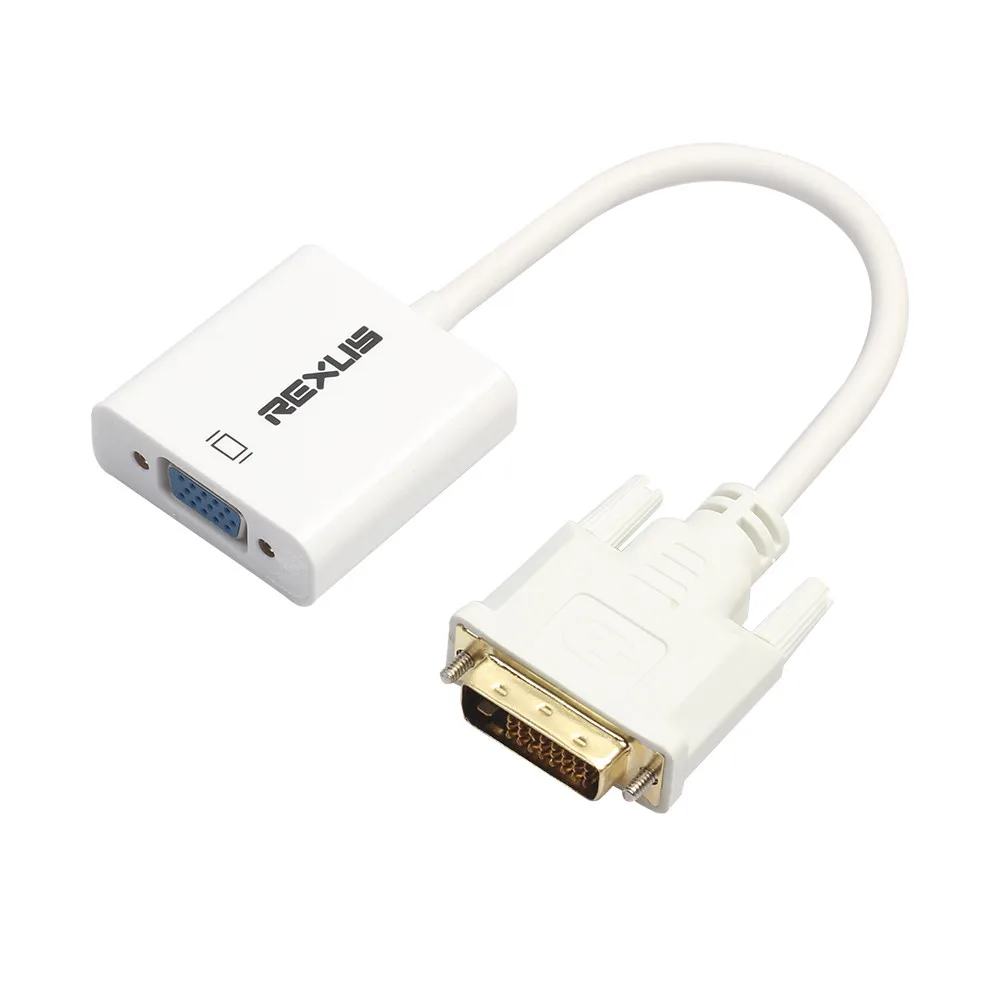 HIPERDEAL DVI D 24 + 1 штыревой разъем для VGA 15Pin женский активный кабель адаптер конвертер