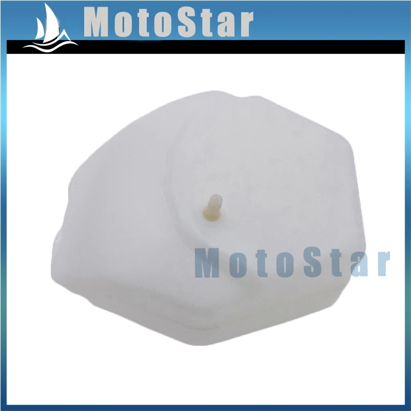 Белый пластиковый бензиновый топливный бак для китайского 2 тактного 47cc 49cc Minimoto