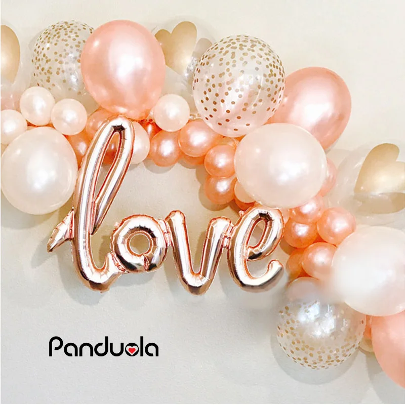 Воздушные шары с буквами 1 шт. украшение на годовщину свадьбу день святого