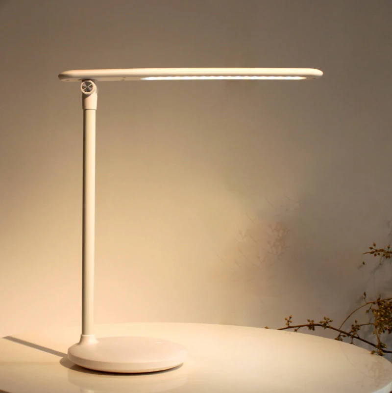 USB светодиодная настольная лампа для защиты глаз Регулируемая Гибкая Настольная