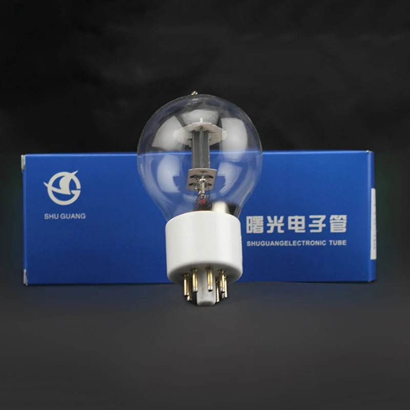 Новый 1 шт. Shuguang 6N8PA (6SN7GT 6SN7-T WE6SN7 CV181-Z CV181-T) белый фарфоровый усилитель HIFI звуковая