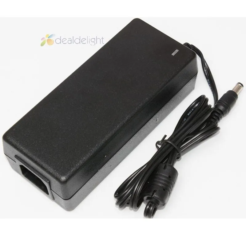 DC12V 6A 72 W фары для Мощность Адаптер зарядного устройства Питание AC100-240V вход для светодиодной полосы/камеры безопасности/видео