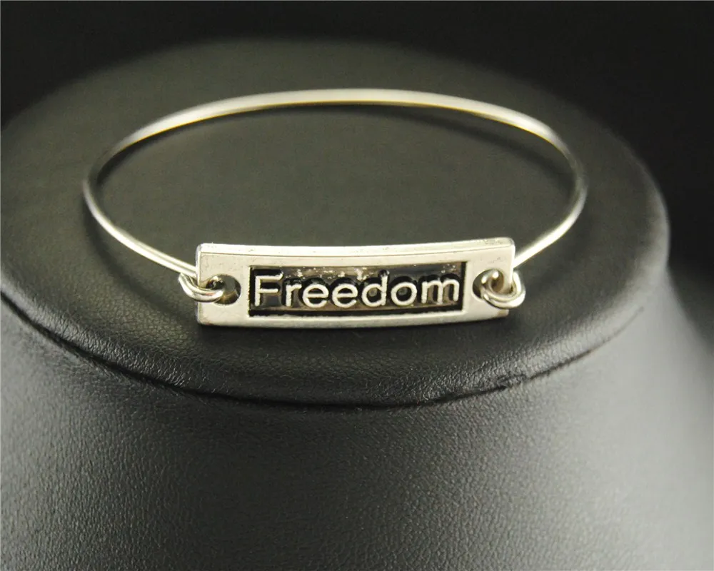 Тибетский серебряный Смешанные Буквы Шарм расширяемый Регулируемый провод