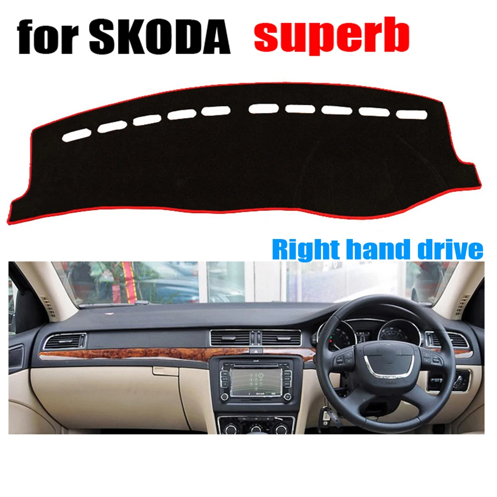 Коврик для приборной панели автомобиля SKODA SUPERB все годы правый коврик