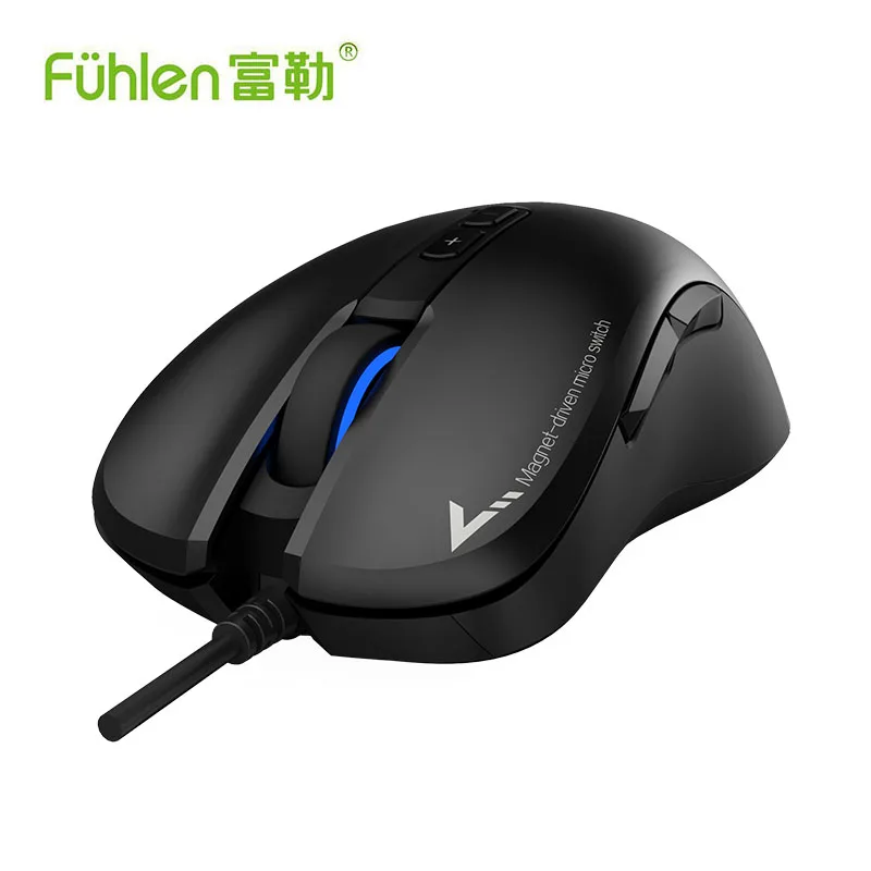 Fuhlen G90 EVO оптомагнитный Магнето micromotion Проводная игровая мышь оригинальная 5000 dpi