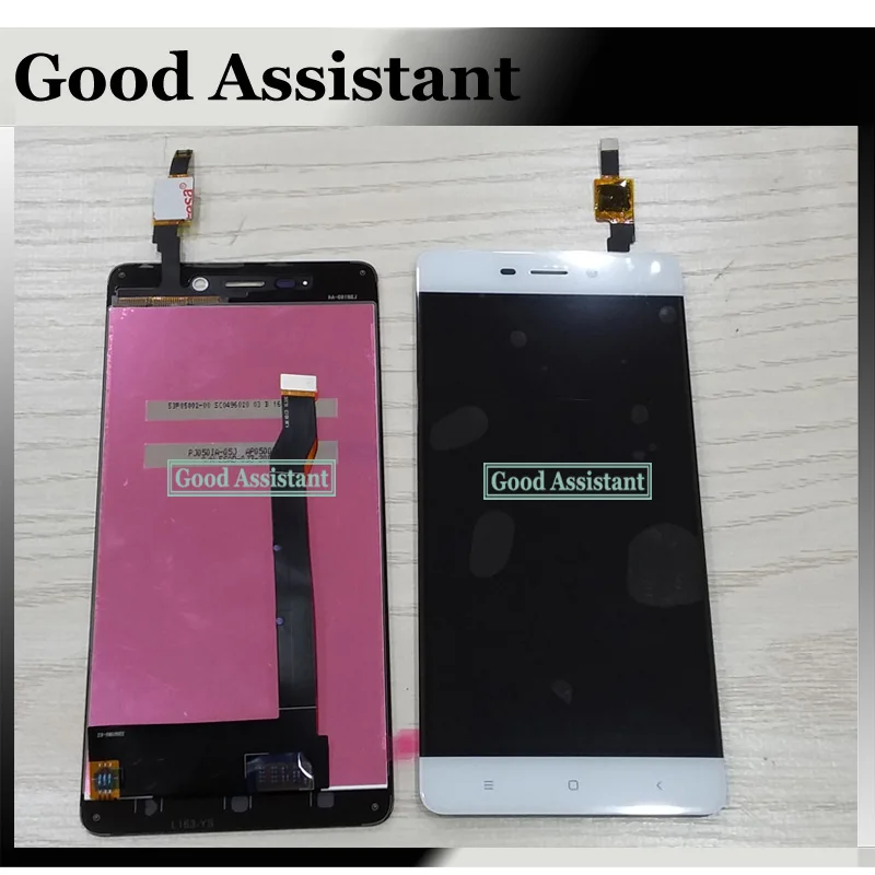 Высококачественный черный/белый/золотистый 5 0 дюймовый ЖК-дисплей для Xiaomi Redmi 4 +