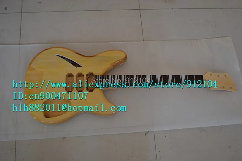 Бесплатная доставка новая НЕОБРАБОТАННАЯ ажурная электрическая гитара Big John