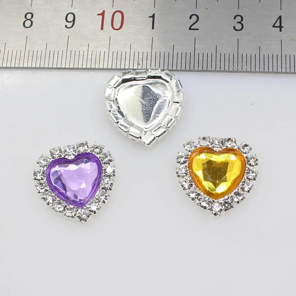 10 шт. акриловые украшения в виде сердца 16 мм|cap decor|diy jewelry accessoriesjewelry accessories |