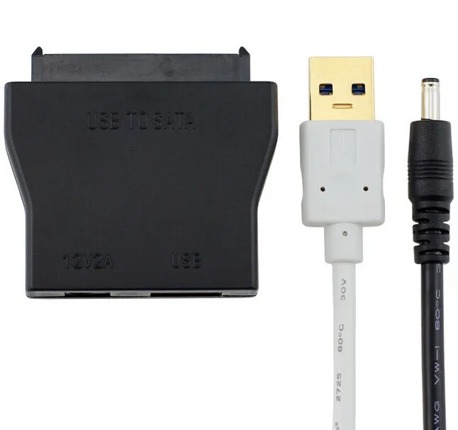 USB 3 0 22PIN SATA женский 6 ГБ жесткий диск кабель Внешний 2 5 &quot3 5&quot HDD SSD адаптер USB3.0